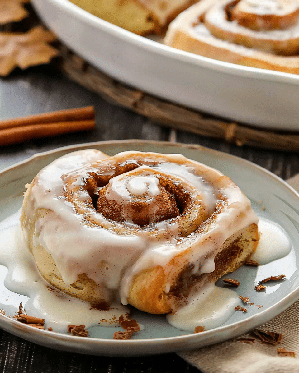 Gingerbread Cinnamon Rolls