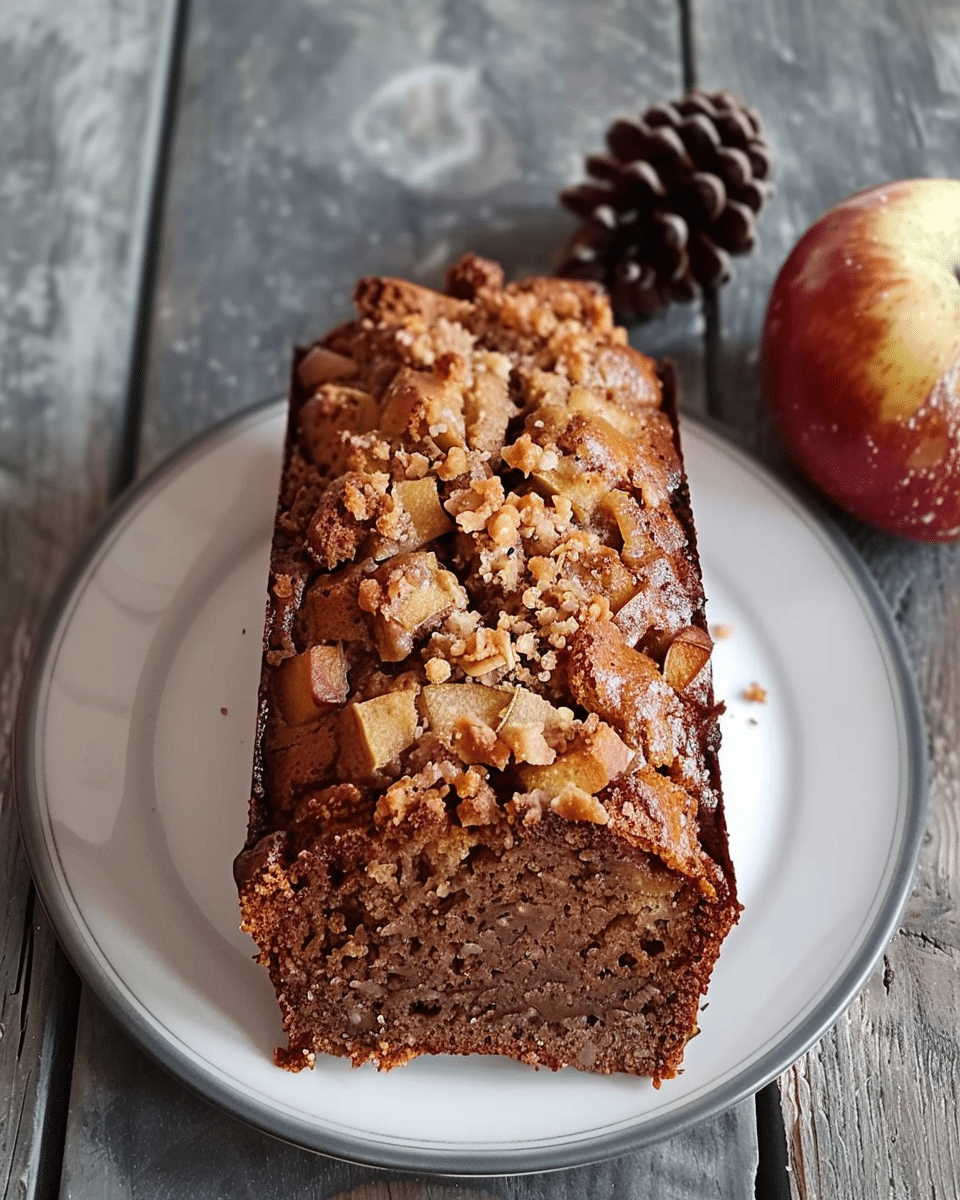 Gingerbread and Apple Loaf