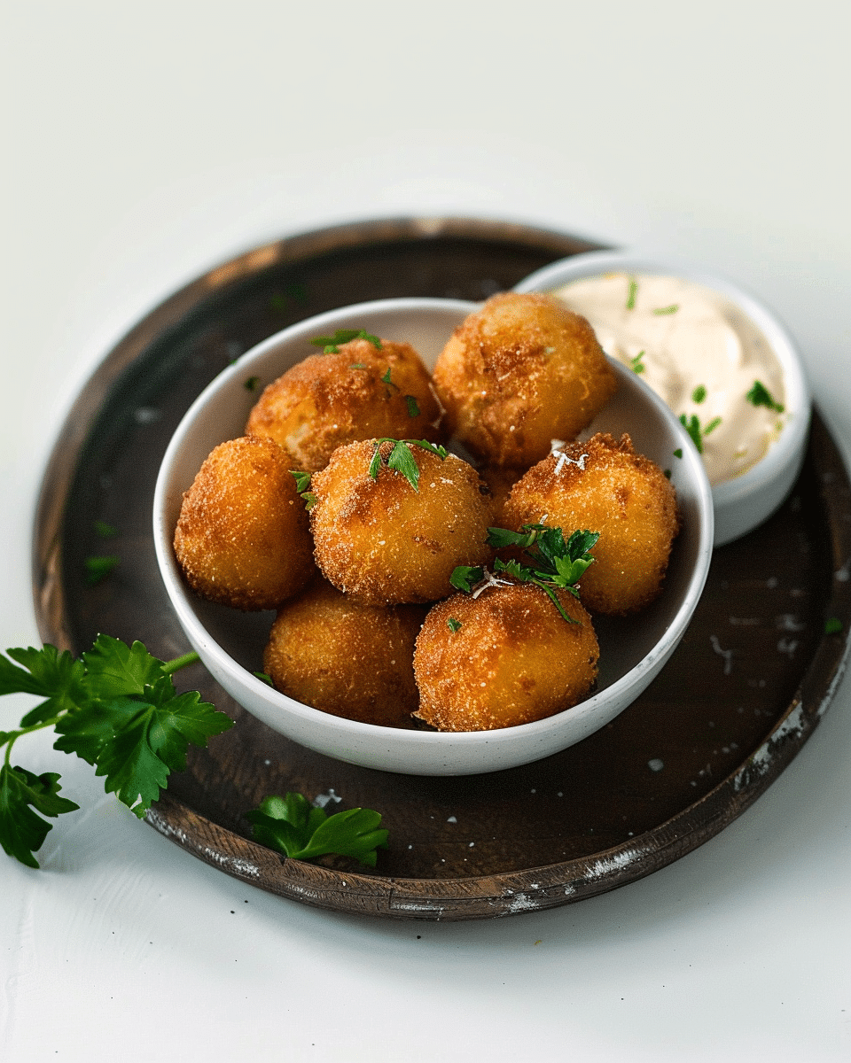 Mini Creamy Chicken Arancini