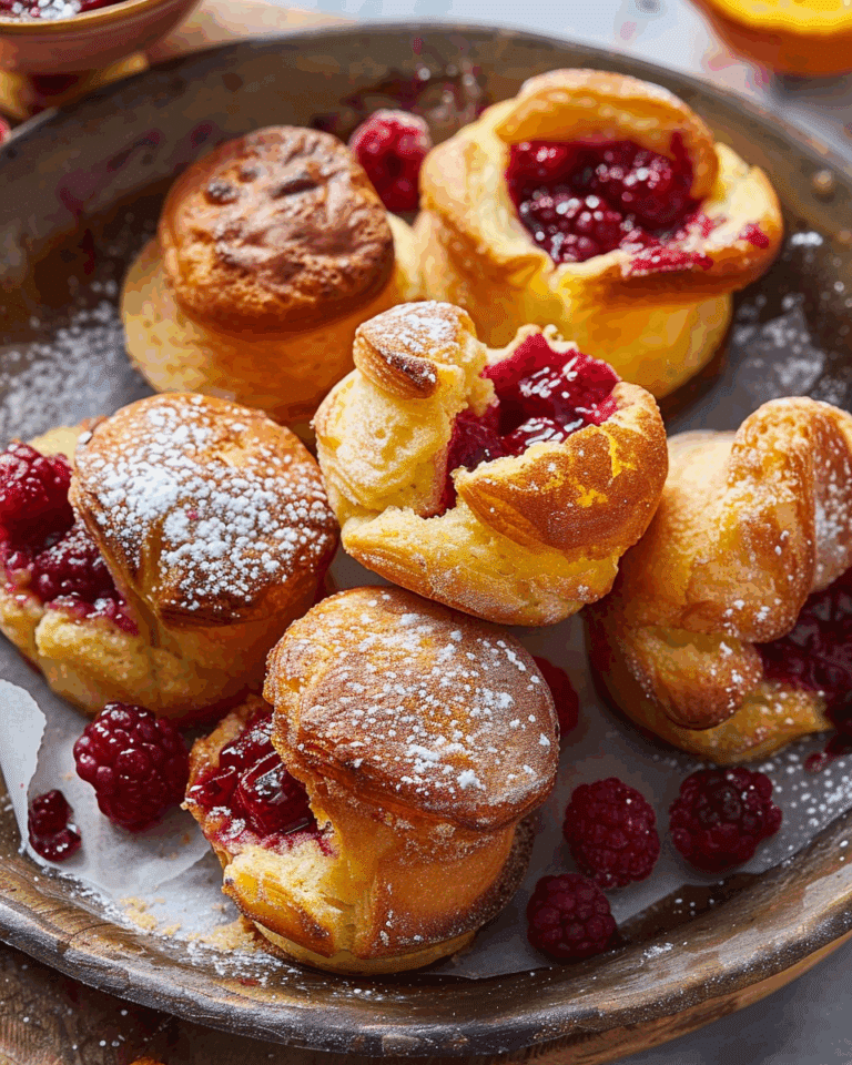 Orange-Cranberry Popovers