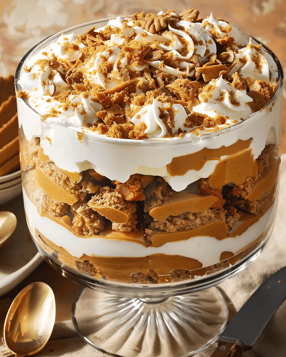 Paula's Pumpkin Gingerbread Trifle