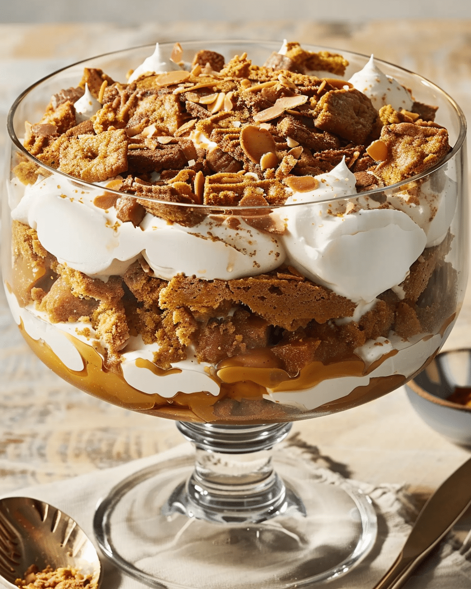 Paula's Pumpkin Gingerbread Trifle