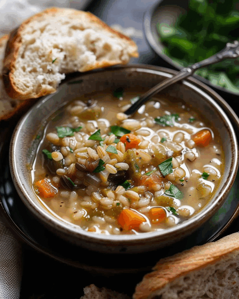 Pearl Barley Soup