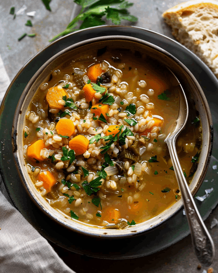 Pearl Barley Soup
