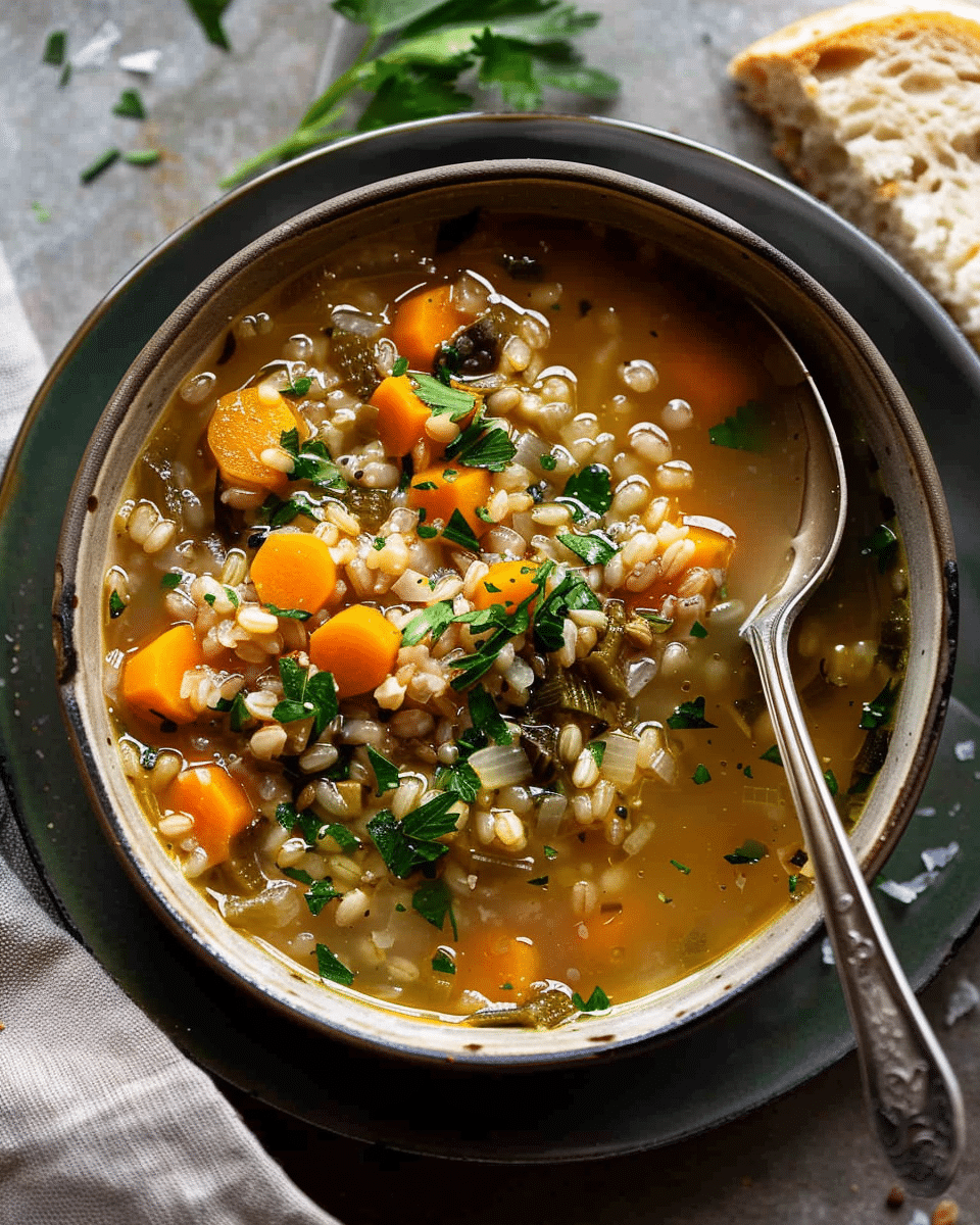 Pearl Barley Soup