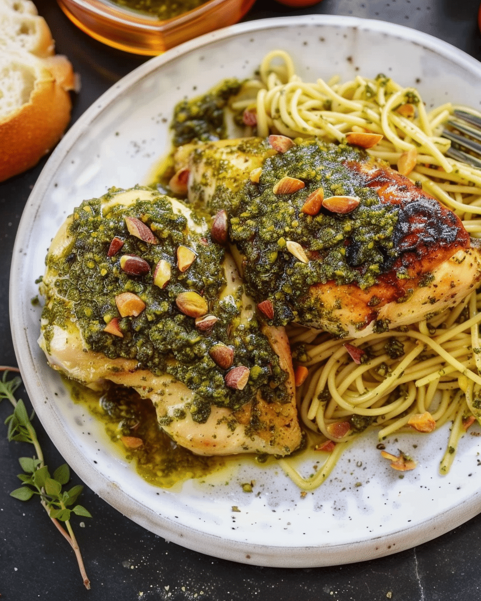 Pistachio Pesto Chicken