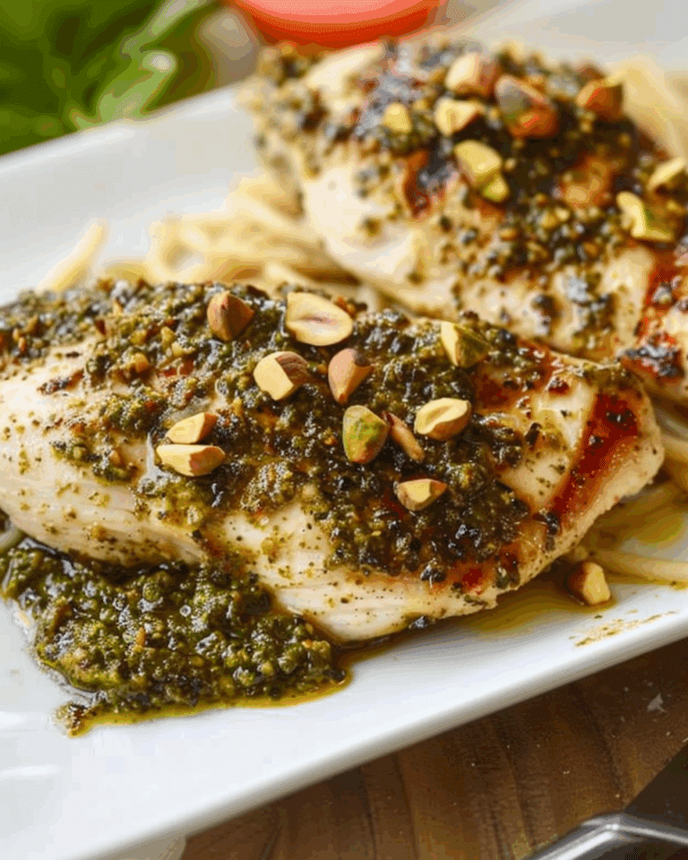 Pistachio Pesto Chicken