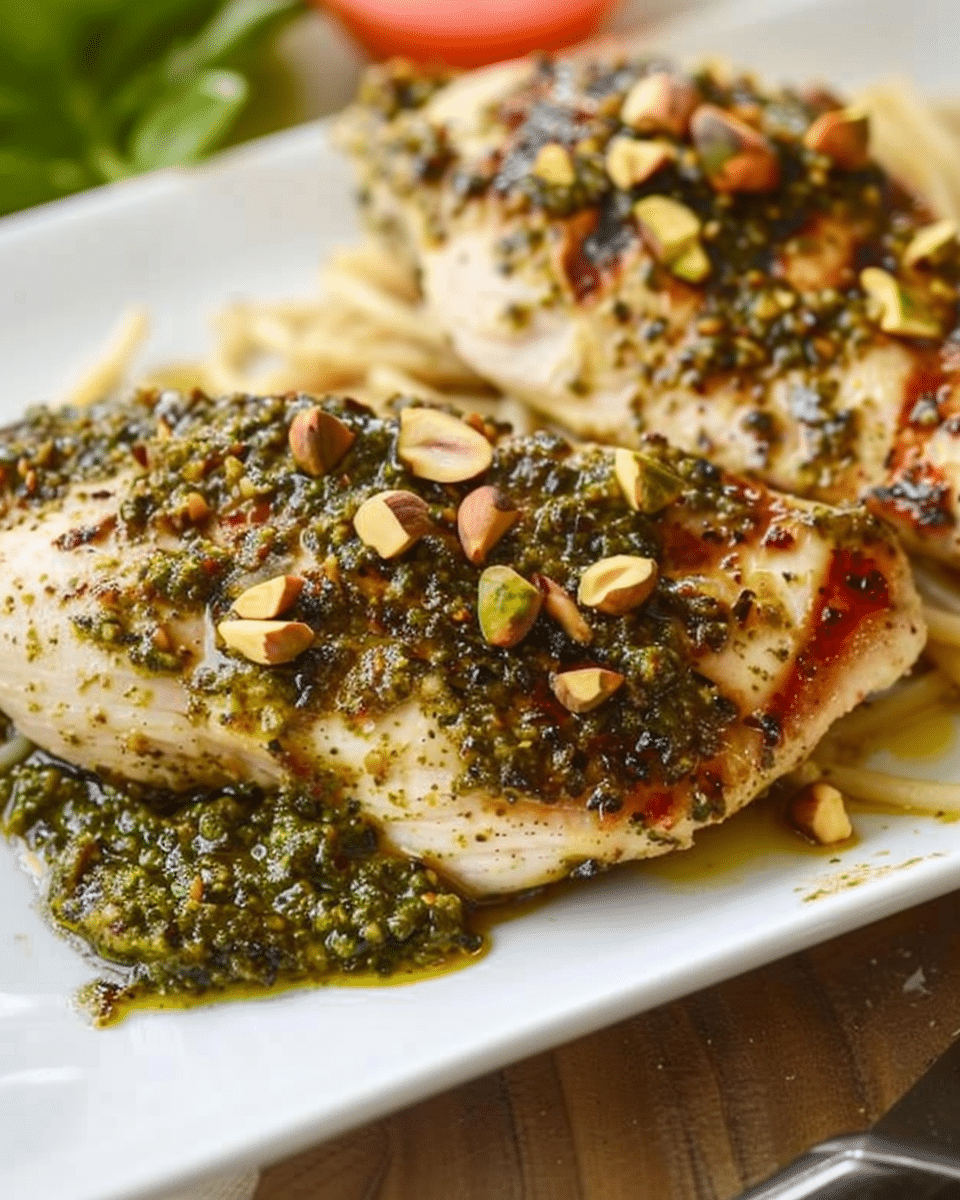 Pistachio Pesto Chicken