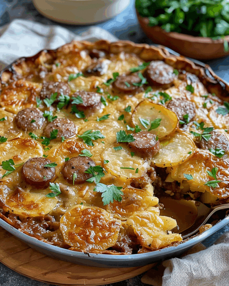 Potato Top Sausage Pie