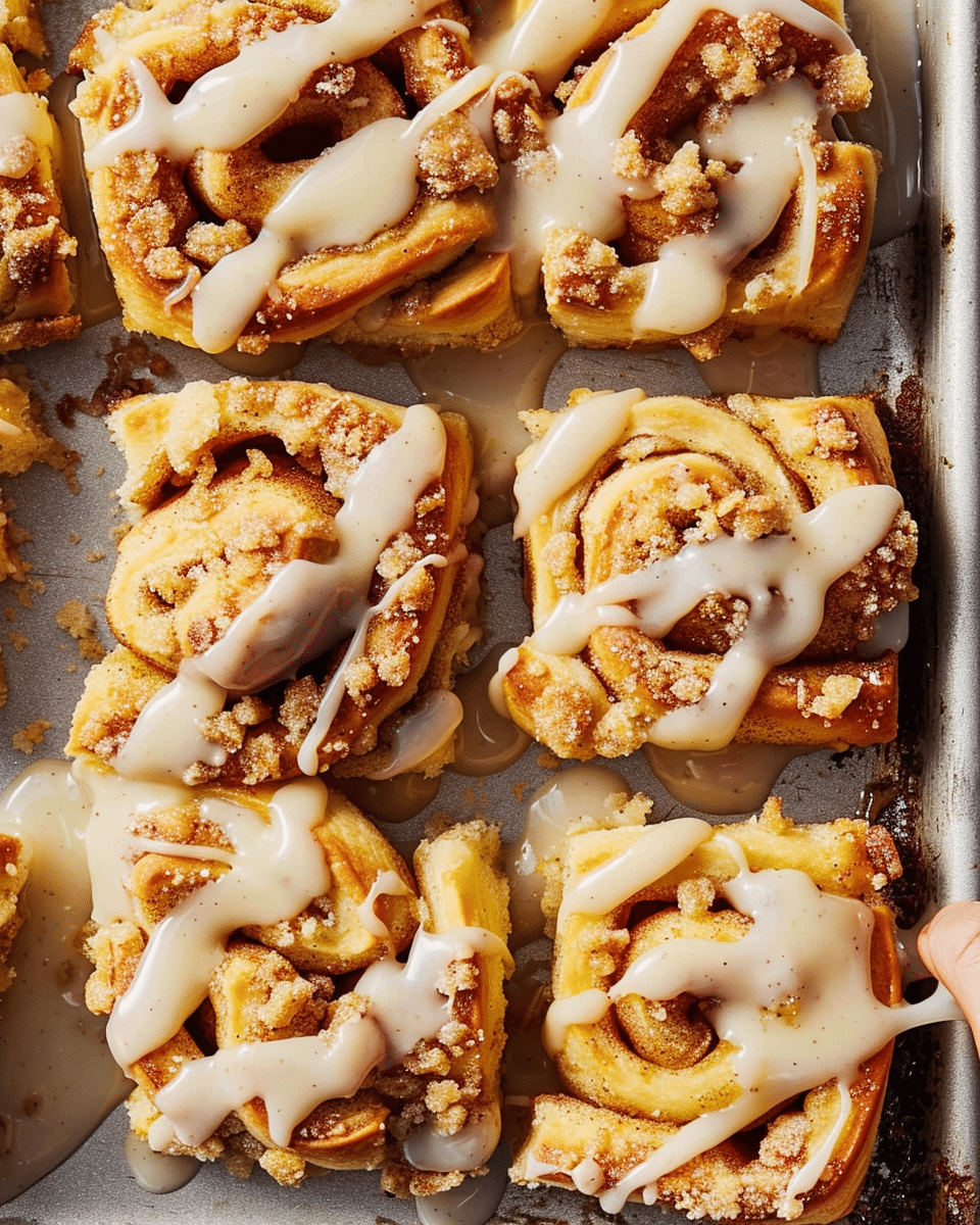 Sheet-Pan Apple Cinnamon Roll Bites