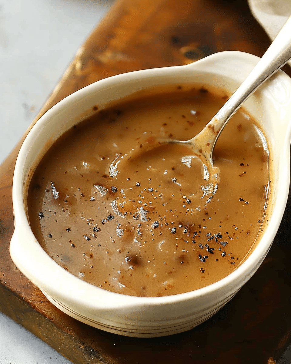 Simple Onion Gravy
