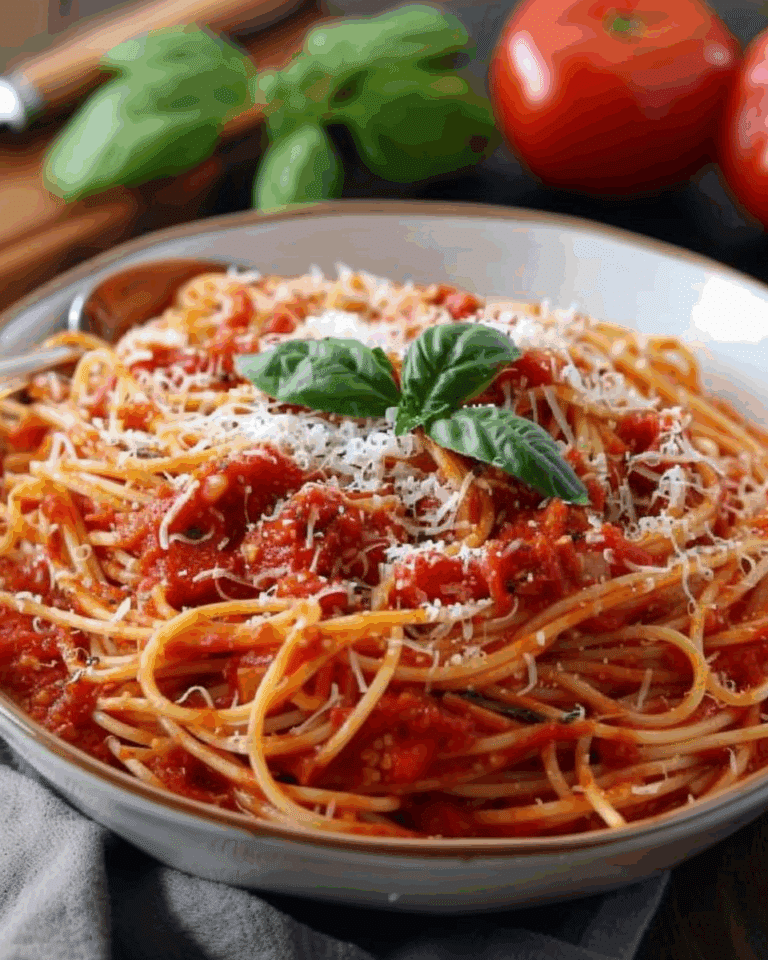 Spaghetti Marinara Recipe