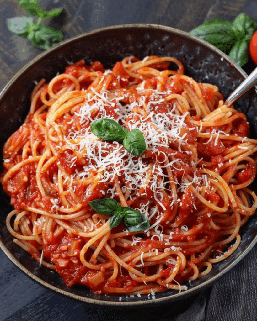Spaghetti Marinara Recipe