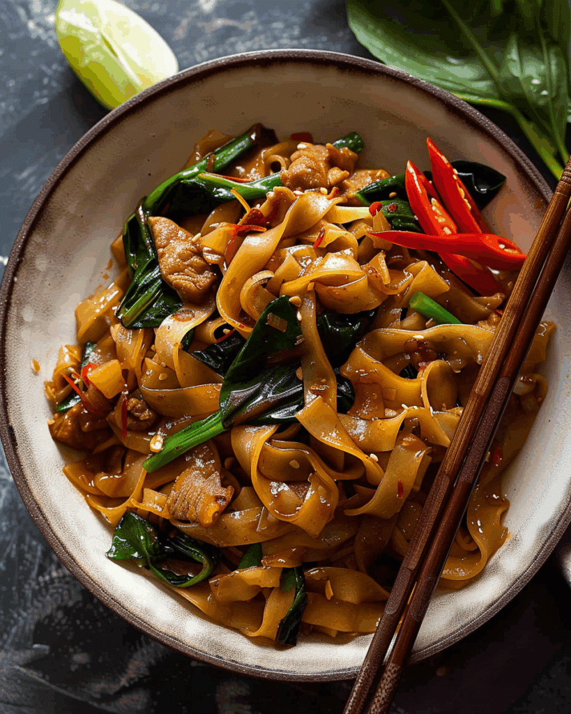 Drunken Noodles (Pad Kee Mao)