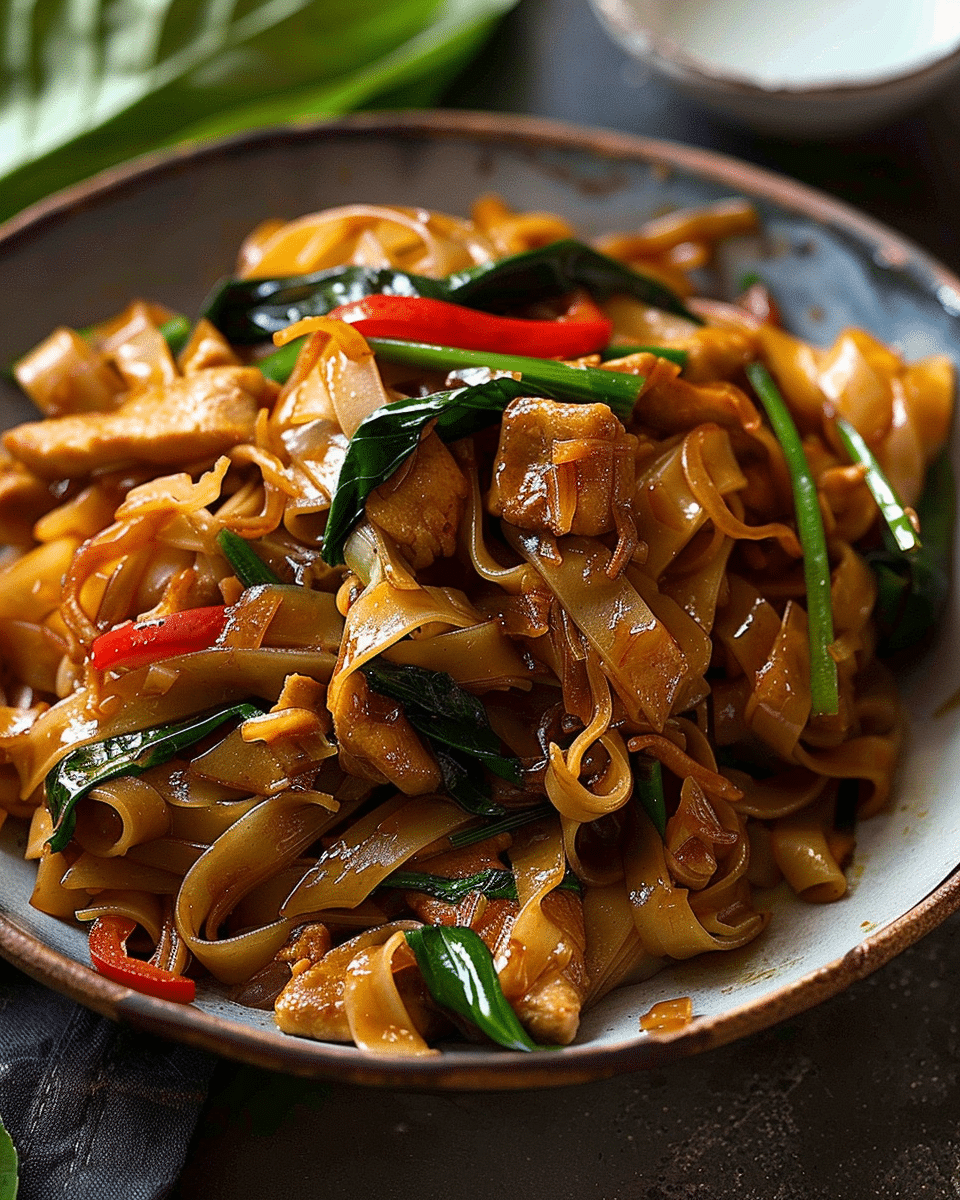 Drunken Noodles (Pad Kee Mao)