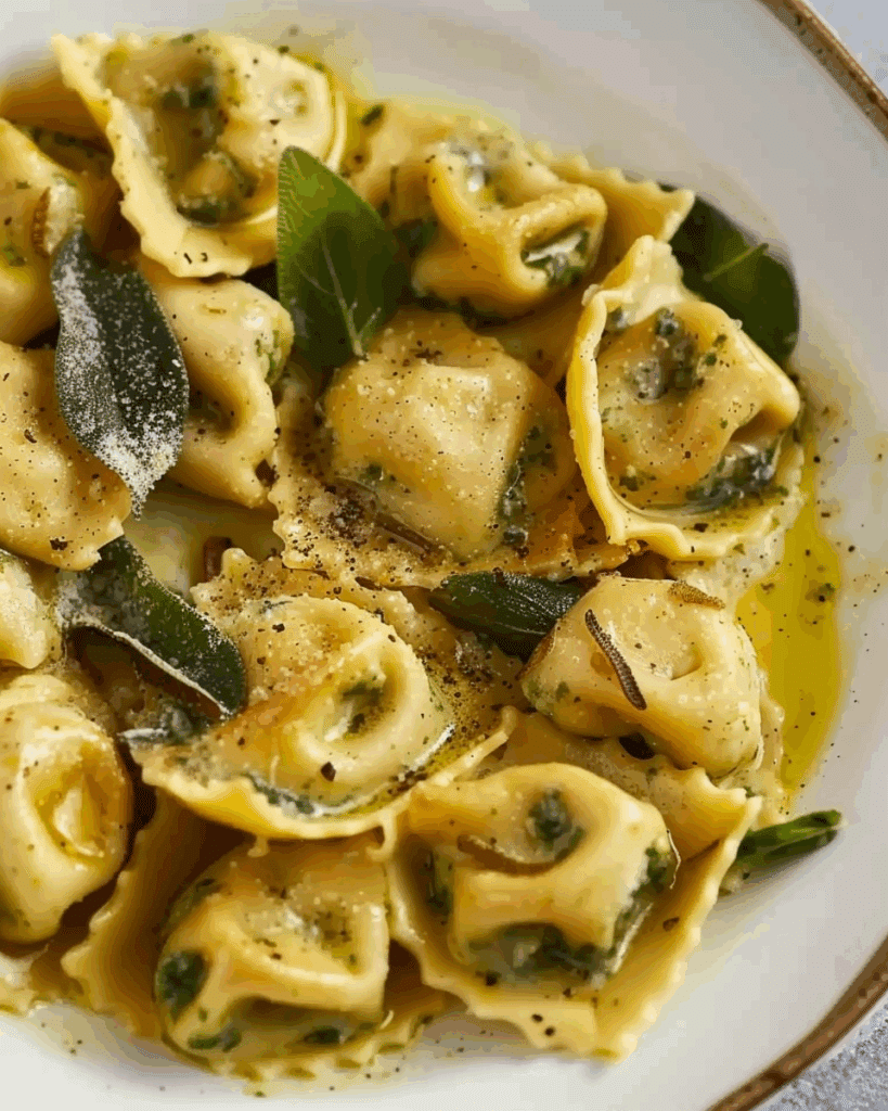 Tortelloni Recipe with Spinach and Ricotta Filling