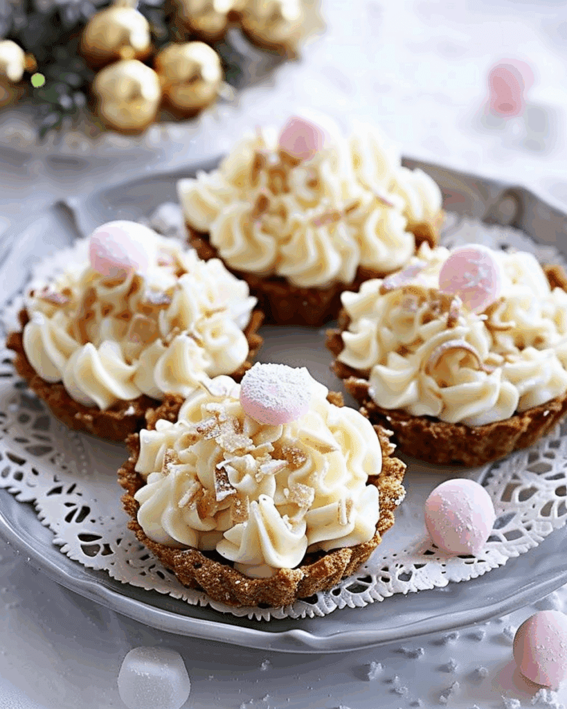 White Chocolate Tartlets