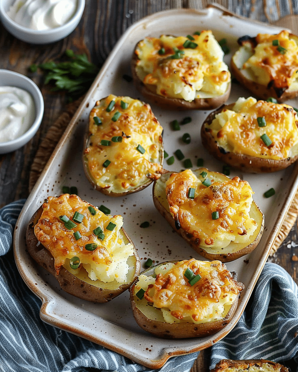 Cheesy Jacket Potatoes