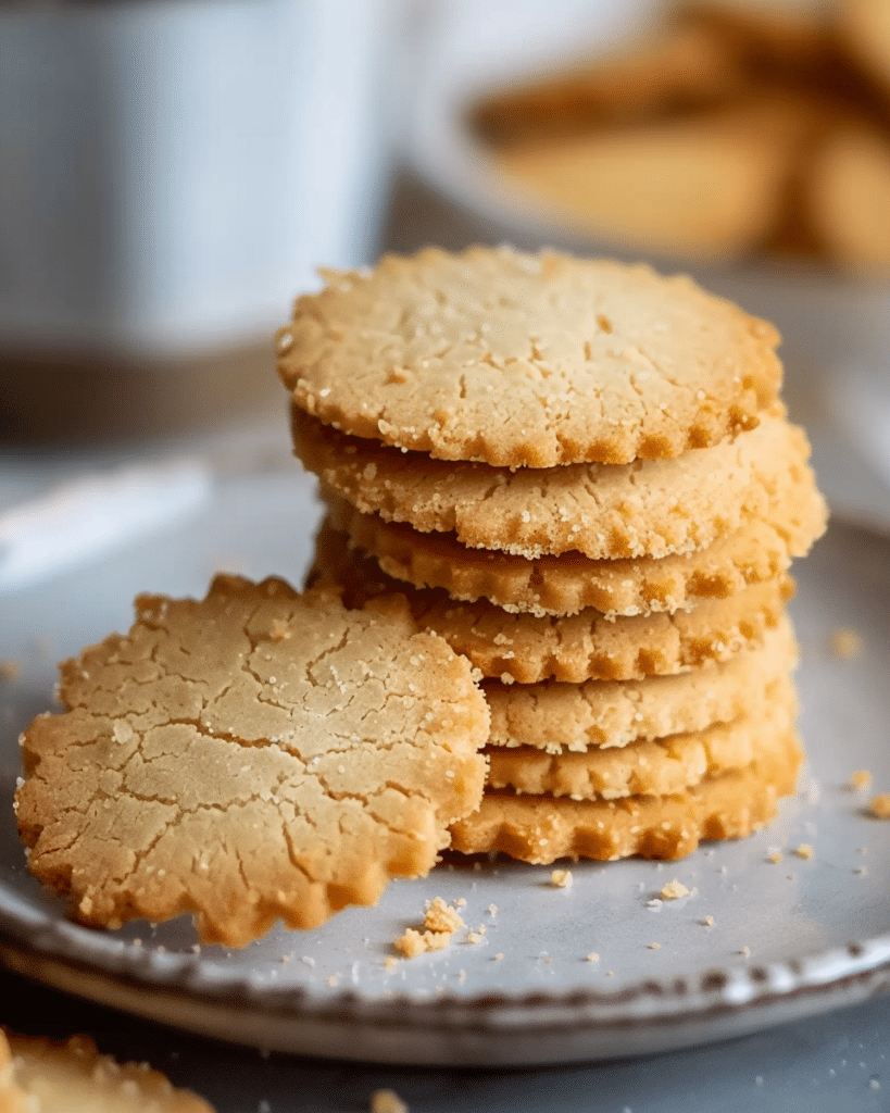 Easy Almond Flour Keto Shortbread Cookies