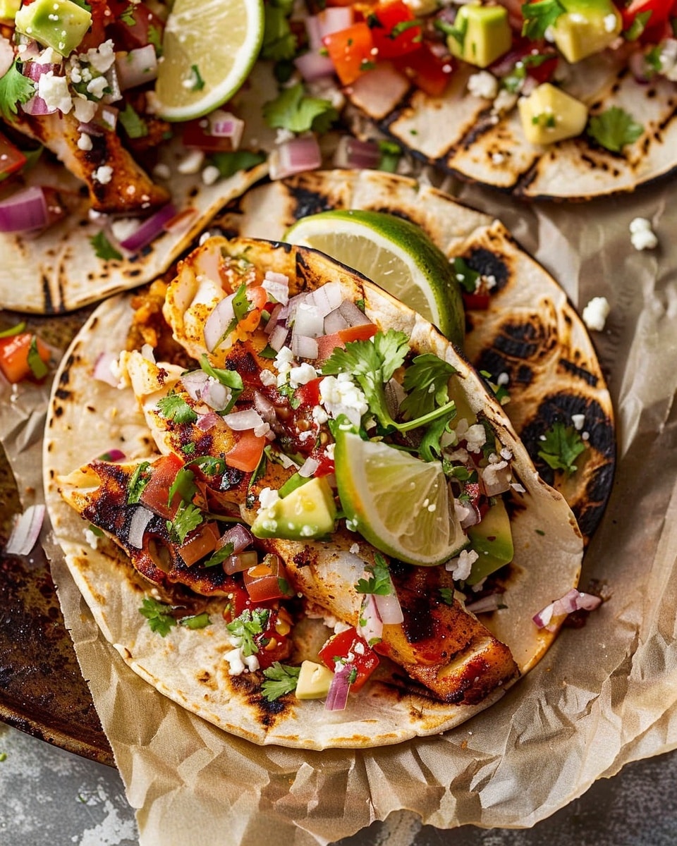 Grilled Fish Tacos (Baja-Style)