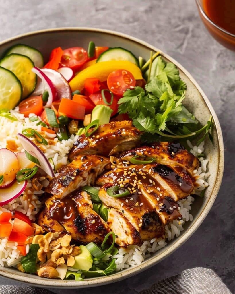 Harissa Chicken Bowls