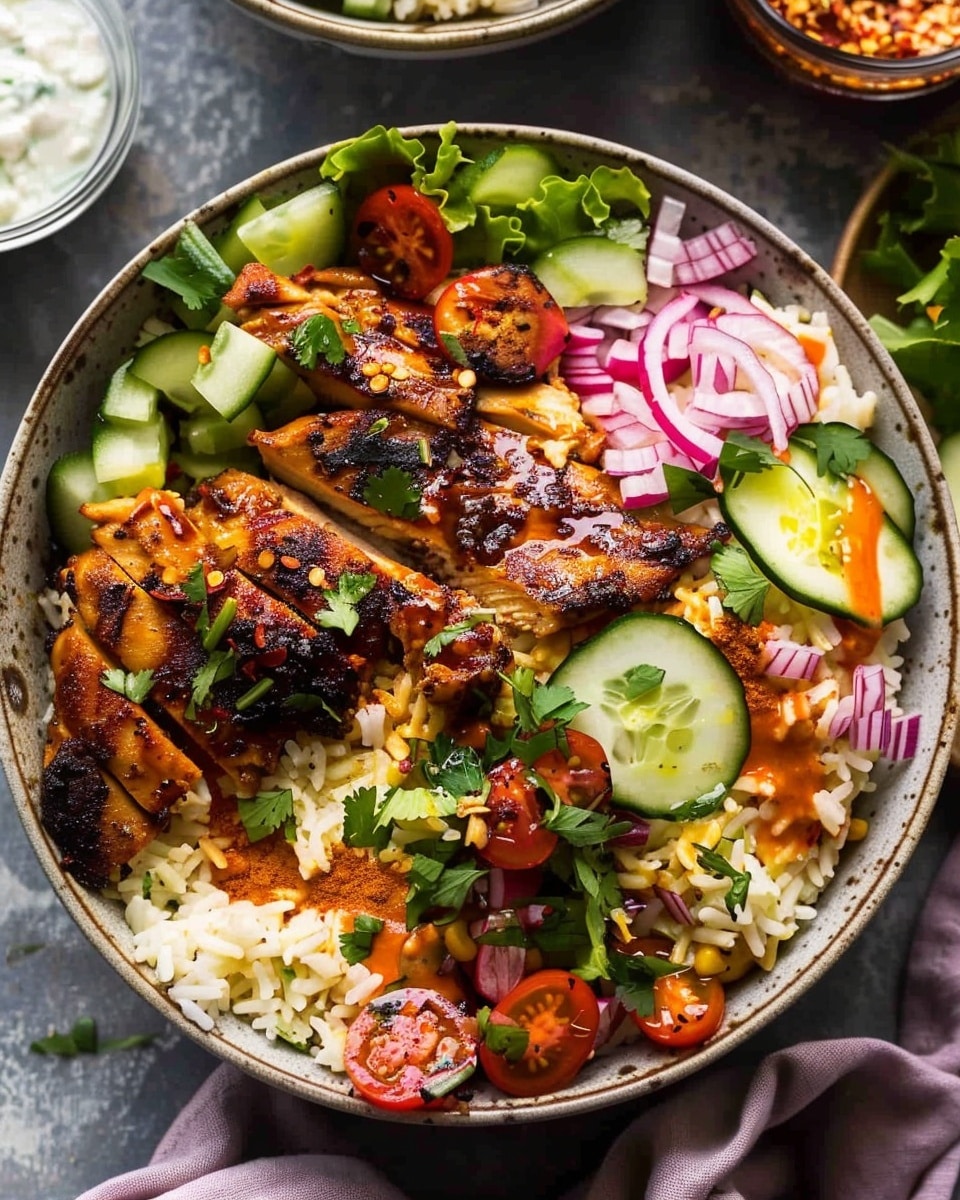 Harissa Chicken Bowls