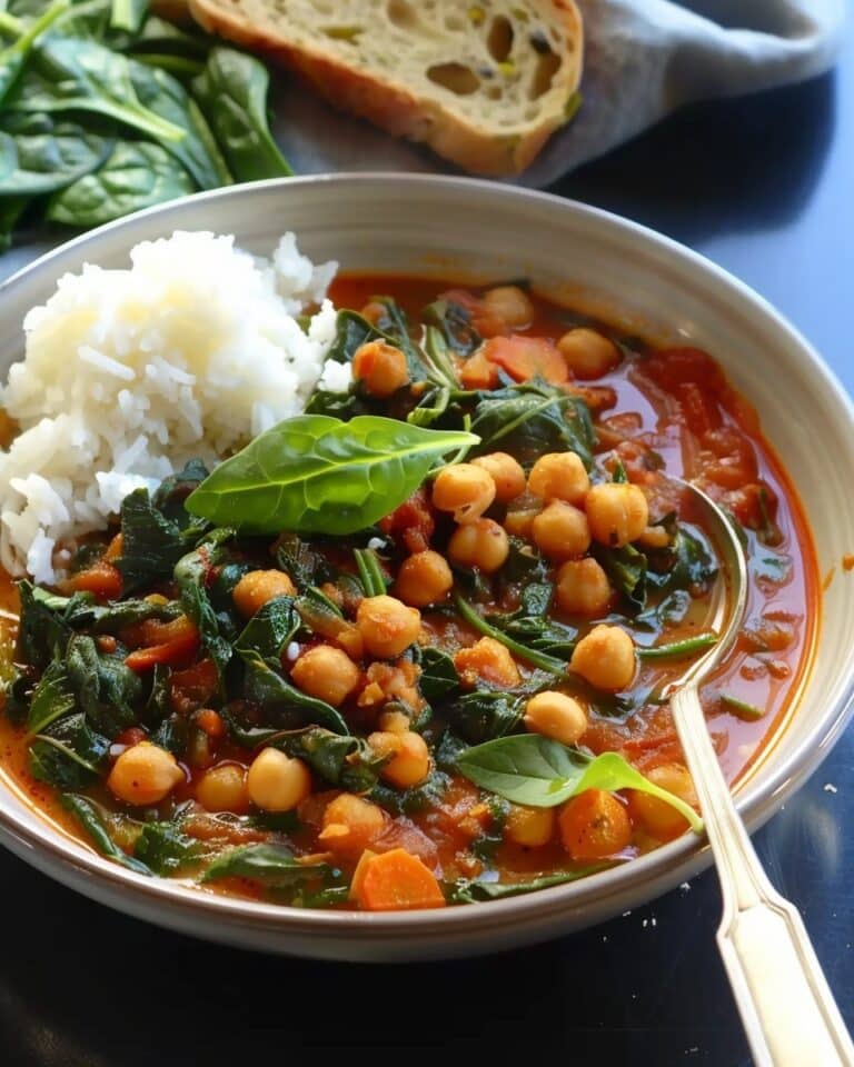 Hearty Chickpea and Spinach Stew Your Family Will Devour
