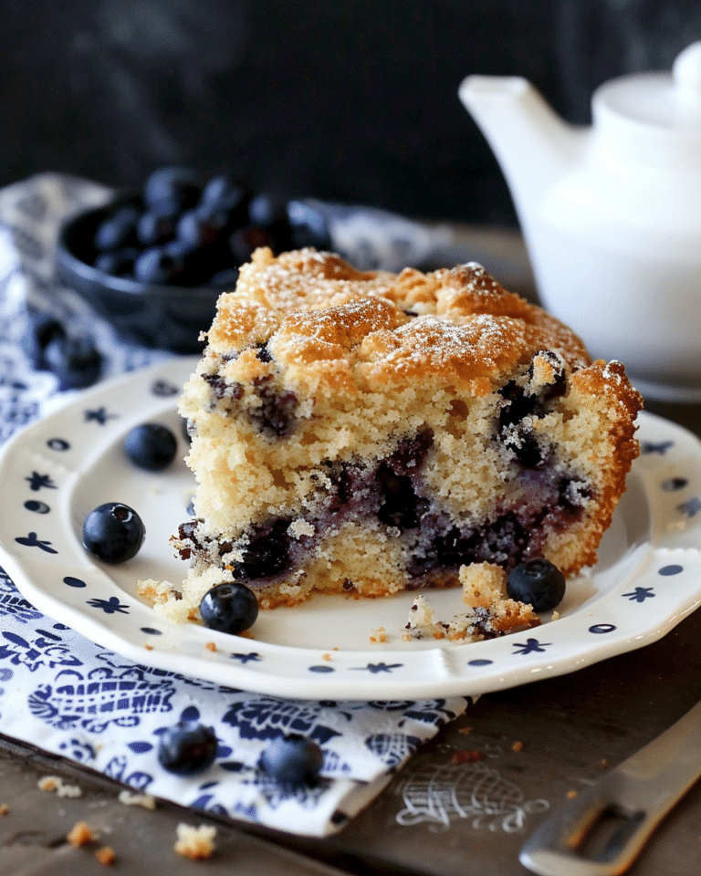 King Arthur’s Blueberry Buckle Coffee Cake