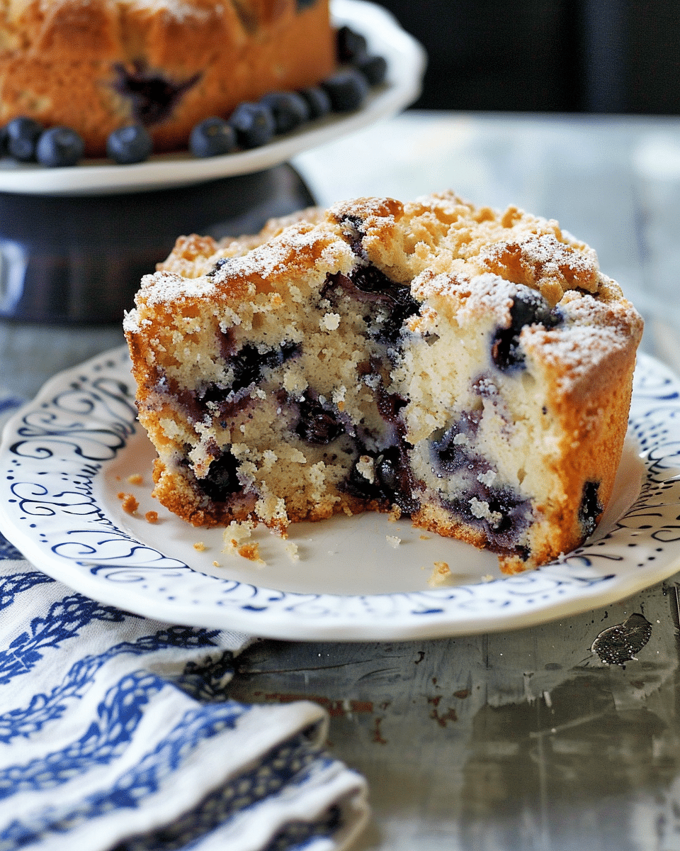 King Arthur’s Blueberry Buckle Coffee Cake