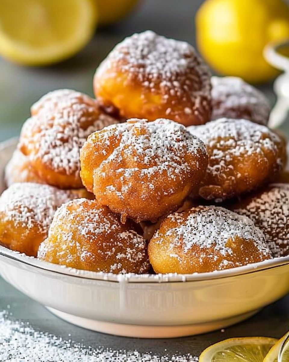 Lemon Fritters