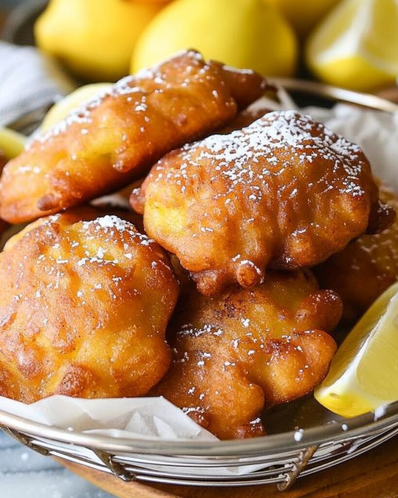 Lemon Fritters