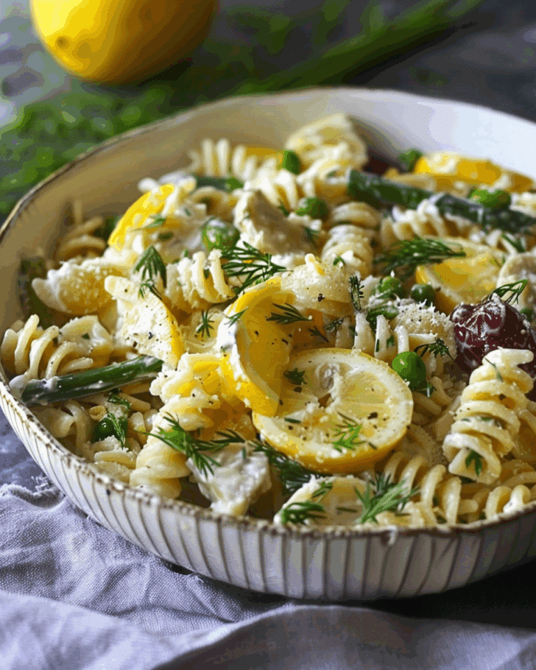 Lemon Tarragon Pasta Salad