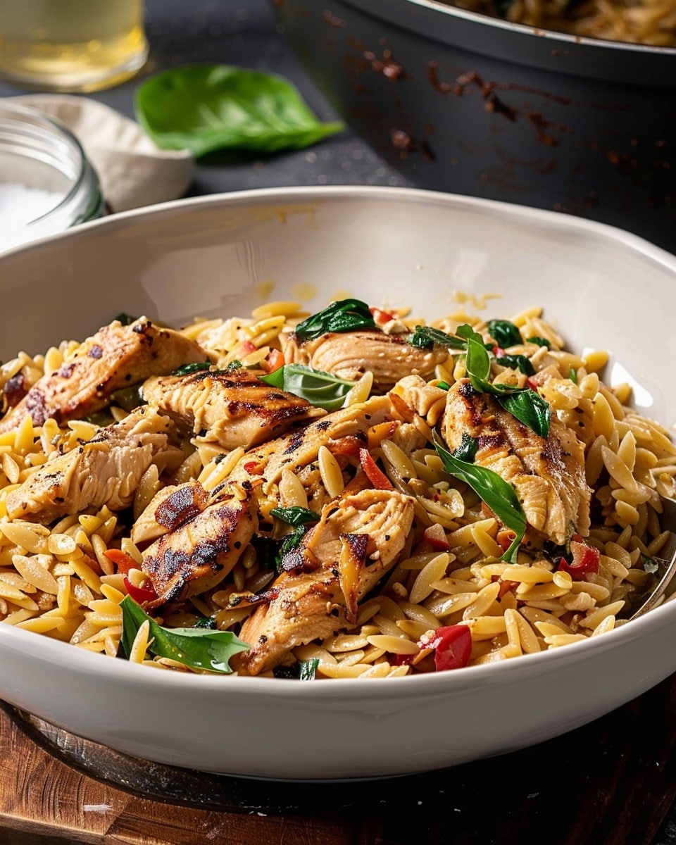 Marry Me Chicken Orzo