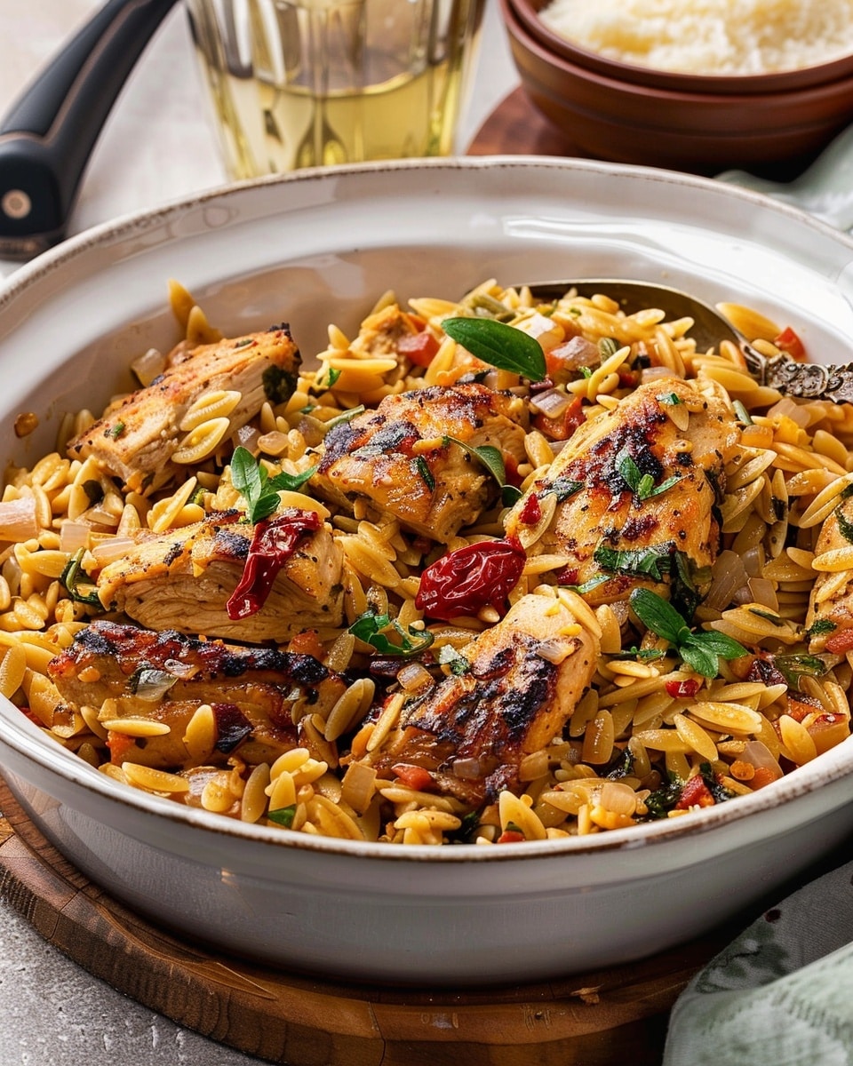Marry Me Chicken Orzo