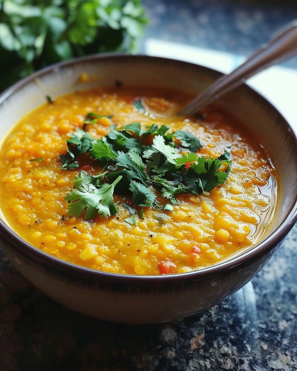 Red Lentil Dahl Soup (Easy Weeknight)