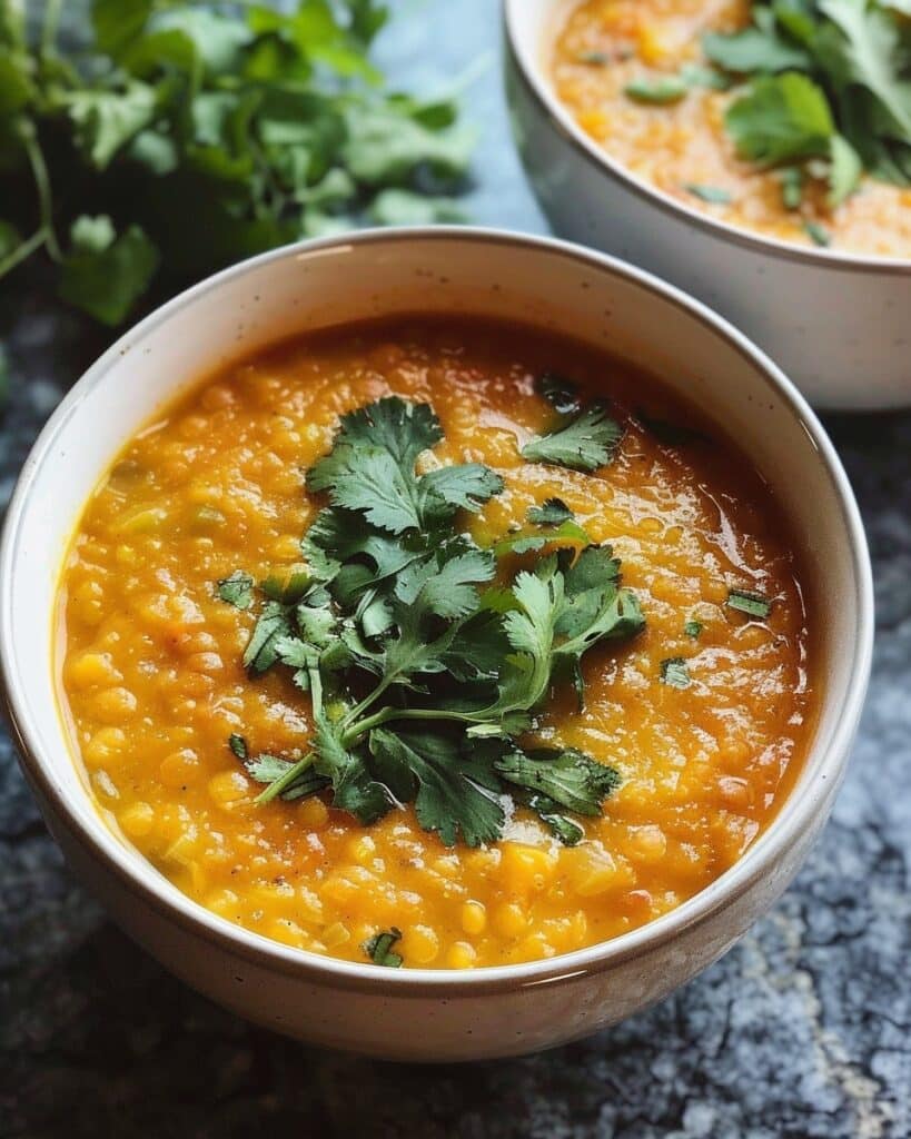 Red Lentil Dahl Soup (Easy Weeknight)