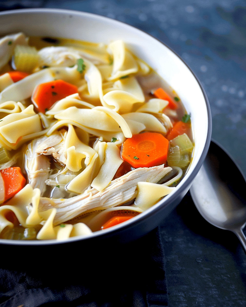 Rotisserie Chicken Noodle Soup