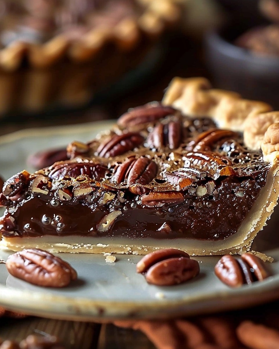 Texas Chocolate Pecan Pie