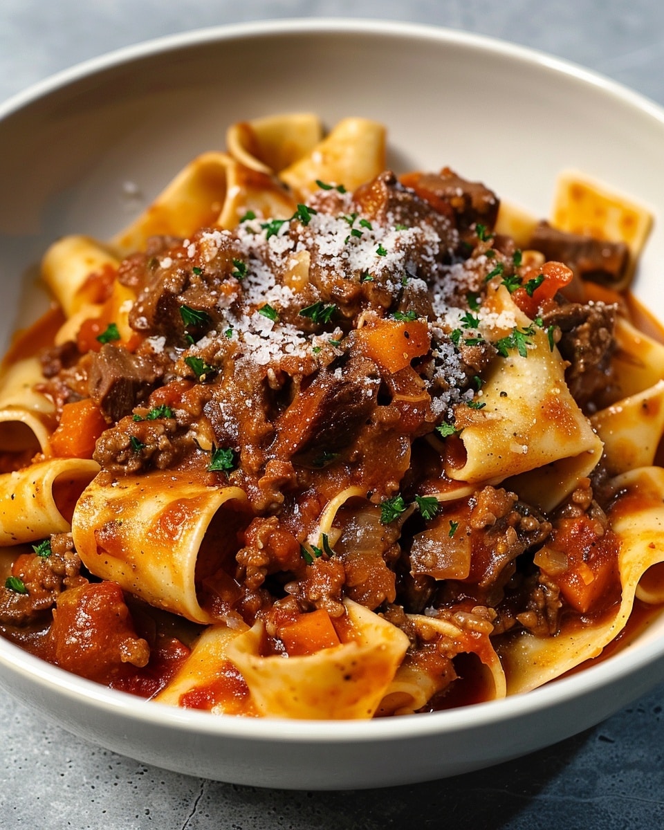 Beef Ragu with Pappardelle