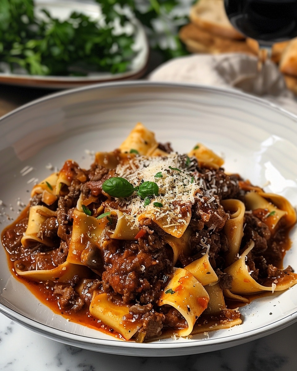 Beef Ragu with Pappardelle
